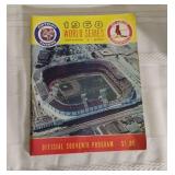 1968 Detroit Tigers World Series Program