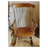 Nichols & Stone Co Painted Rocking Chair