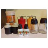 Vintage Thermos, Salt & Pepper Shakers and More