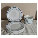 Vintage Pyrex Tableware by Corning Plates and