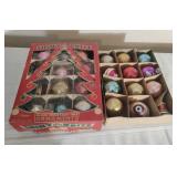 Vintage Shiny Brite/Assorted Christmas Ornaments