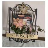 Vintage Busch Beer Sign *