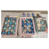 Vintage Shiny Brite/Assorted Christmas Ornaments