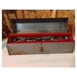 Craftsman Metal Tool Box w Contents
