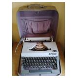 Vintage Aztec Typewriter in Case