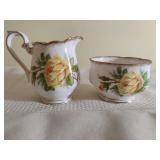 Royal Albert Tea Rose Cream and Sugar