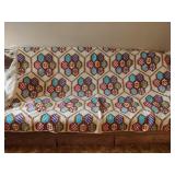 Hand Made Crocheted Blanket 6ftx4ft