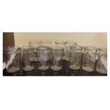 Assorted Vintage Juice Glasses
