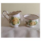 Royal Albert Cream and Sugar