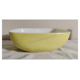 Vintage Pyrex Yellow Square Bowl