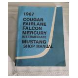 1967 Ford Shop Manual Book