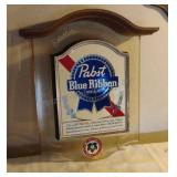 Pabst Blue Ribbon Beer Sign