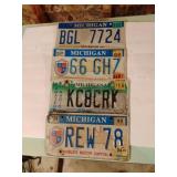 Michigan License Plates