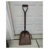 Vintage Wide Metal Shovel Stamped Detroit 42x13