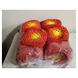 Crocheted Granny Squares 6x6