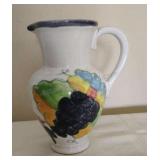 Pottery Pitcher Signed by Celina