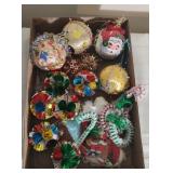 Vintage Handmade/Assorted  Christmas Ornaments