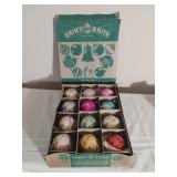 Vintage Shiny Brite/Assorted Christmas Ornaments