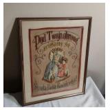 Framed Religious Needlepoint  Art 20x16