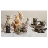 Norleans/Assorted Owl Figurines