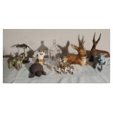 Assorted Animal Figurines & More