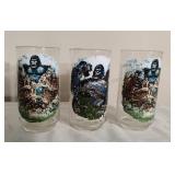 Trio of King Kong Glasses