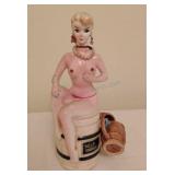 Vintage Naughty Novelty Decanter Bottle-hook chip