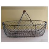 Large Wire Apple Picking Basket 12x21