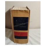 Vintage Webster Dictionary Book