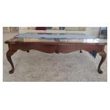 Coffee Table w Table Runner 17x50x38