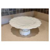 Westmoreland Milk Glass Cake Pedestal