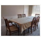 Dinning Table with 6 Chair Set 29x8ftx42 as shown