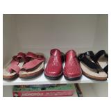 3 Pair Ladies Shoes Size 7