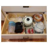 Lower Kitchen Drawer Contents