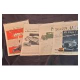 Vintage automotive advertisement from Saturday