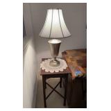 Side Table & Lamp