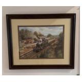 Framed Don Breckon Print 37x45