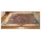 Large Floral Rug 95x124