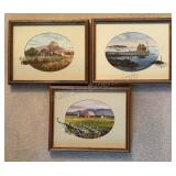 Collection of Keith Hoffman Paintings 12x15