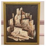 Carlos De Mijas Painting on Canvas 17x20