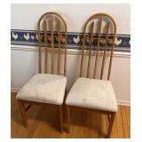 Two Additional Matching Dining Chairs