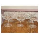 Waterford Crystal Sherbet Glasses (1 has flea