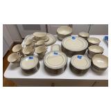 Lenox Service for 12 (-2 Saucers)