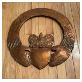 Copper Irish crest