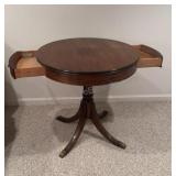 Drum Table 27x28 inches tall