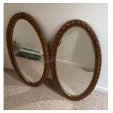 Oval Wall Mirrors 19x35