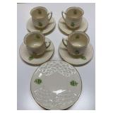Donegal Parian Cups Saucers & Snack Plates