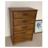 Wood Dresser 18x32x54.5 inches tall