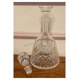 Unmarked Crystal Decanter