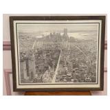Signed Sandra Finkenberg Litho New York 17x21.5